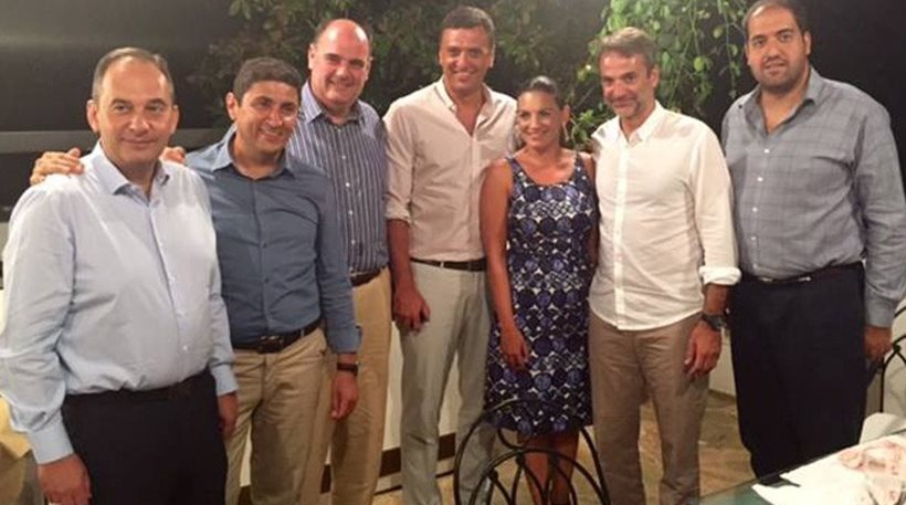 To δείπνο του Κυριάκου με βουλευτές της ΝΔ στην Κρήτη [φωτό]